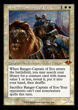 Ranger-Captain of Eos (Retro Foil Etched) [Modern Horizons 2] | The CG Realm