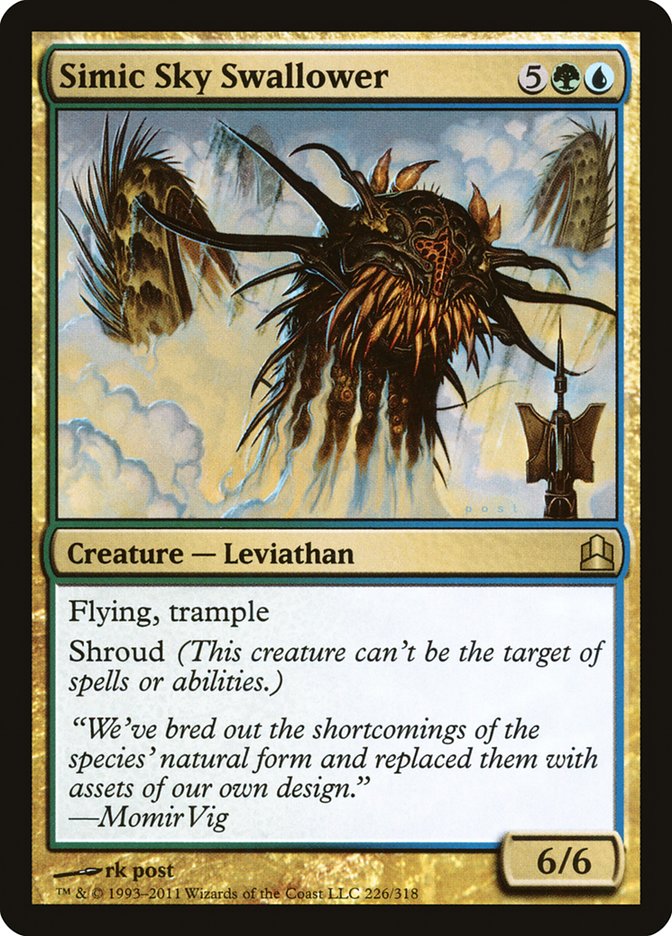 Simic Sky Swallower [Commander 2011] | The CG Realm