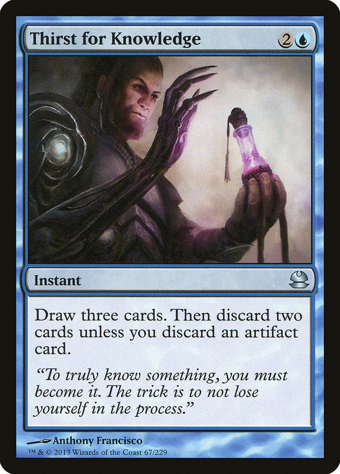 Thirst for Knowledge [Modern Masters] | The CG Realm