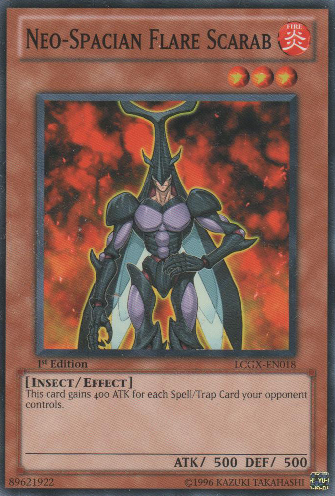 Neo-Spacian Flare Scarab [LCGX-EN018] Common | The CG Realm