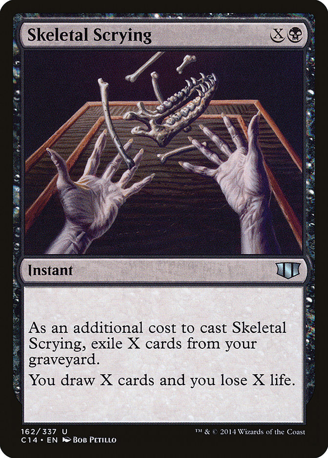 Skeletal Scrying [Commander 2014] | The CG Realm