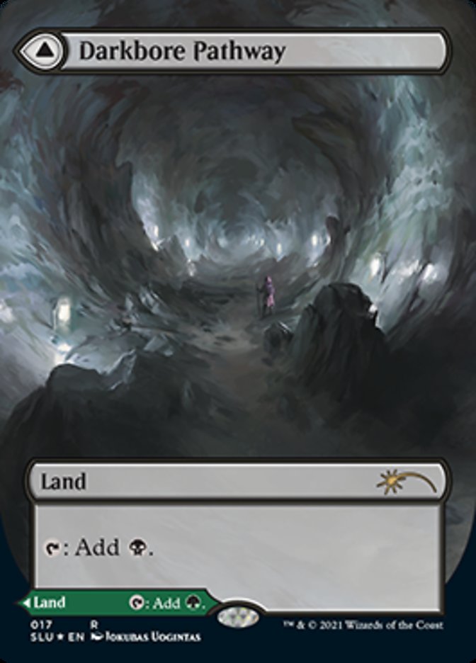 Darkbore Pathway (Borderless) (SLU-017) - Secret Lair: Ultimate Edition: (Showcase) Foil