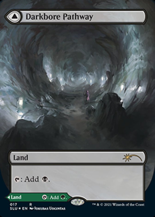 Darkbore Pathway (Borderless) (SLU-017) - Secret Lair: Ultimate Edition: (Showcase) Foil