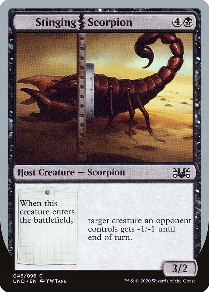 Stinging Scorpion [Unsanctioned] | The CG Realm