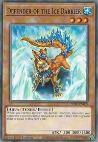 Defender of the Ice Barrier [SDFC-EN009] Common | The CG Realm