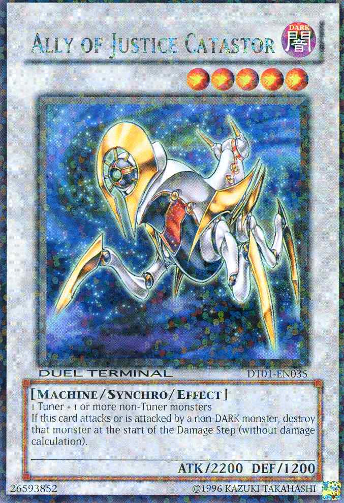Ally of Justice Catastor [DT01-EN035] Rare | The CG Realm