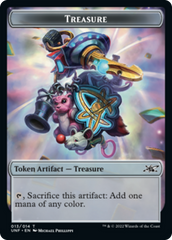 Cat // Treasure (13) Double-Sided Token [Unfinity Tokens] | The CG Realm