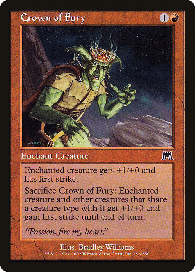 Crown of Fury [Onslaught] | The CG Realm