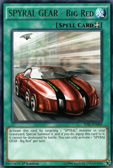 SPYRAL GEAR - Big Red [TDIL-EN089] Rare | The CG Realm