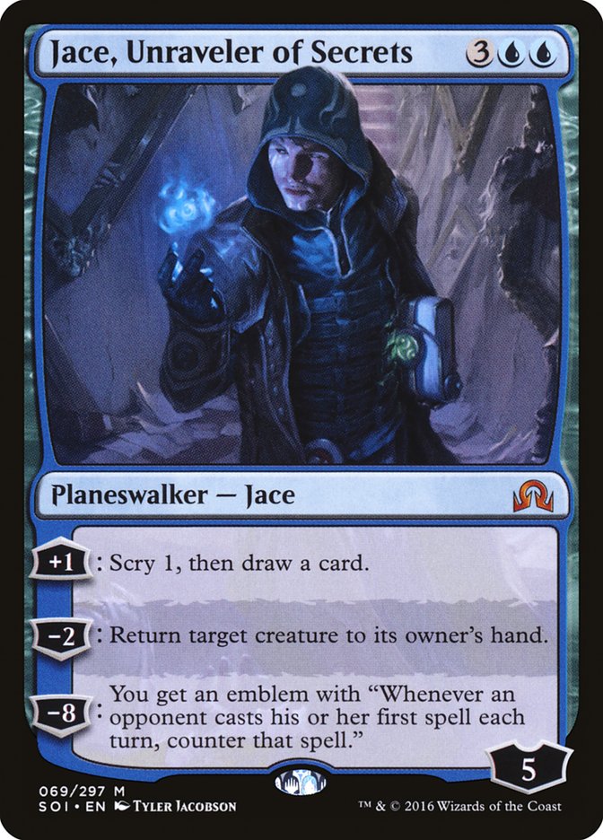 Jace, Unraveler of Secrets [Shadows over Innistrad] | The CG Realm