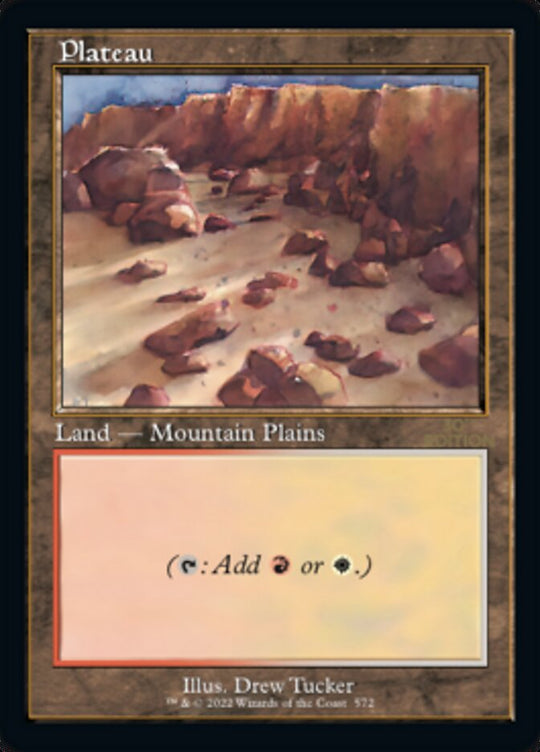 Plateau (Retro Frame) (30A-572) - 30th Anniversary Edition