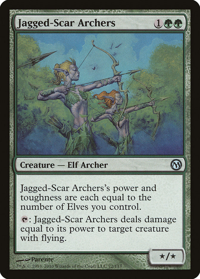 Jagged-Scar Archers [Duels of the Planeswalkers] | The CG Realm