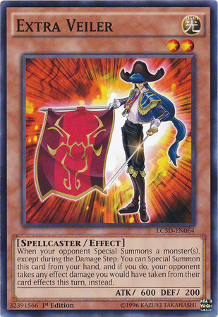 Extra Veiler [LC5D-EN064] Common | The CG Realm