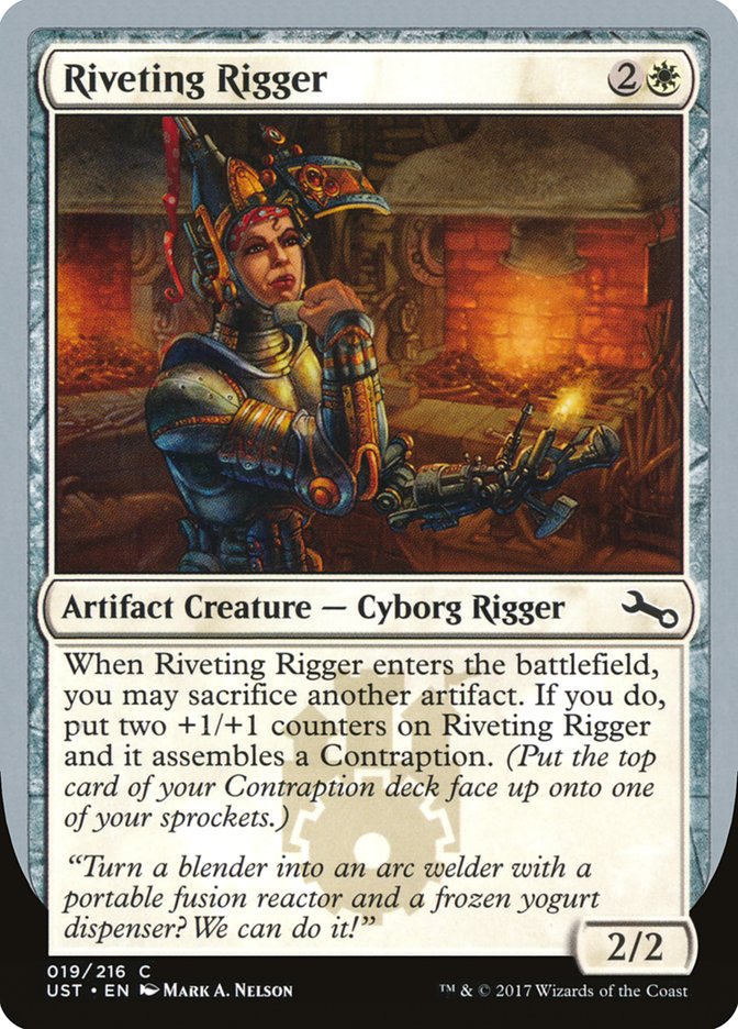 Riveting Rigger [Unstable] | The CG Realm