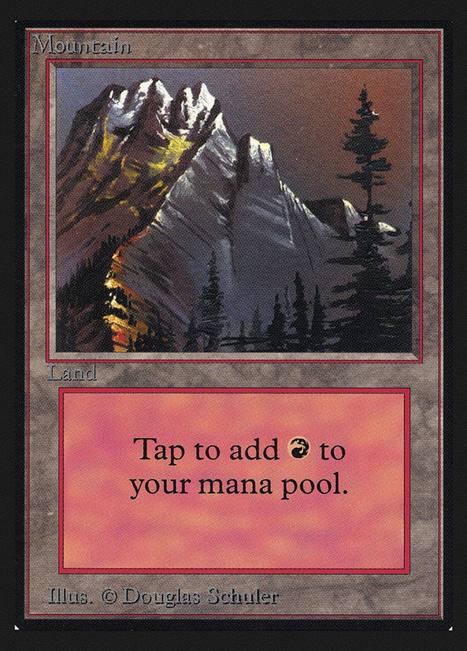 Mountain (Snow Top / Highest Point on Left) [Collectors' Edition] | The CG Realm
