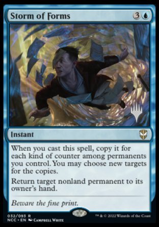 Storm of Forms (Promo Pack) [Streets of New Capenna Commander Promos] | The CG Realm