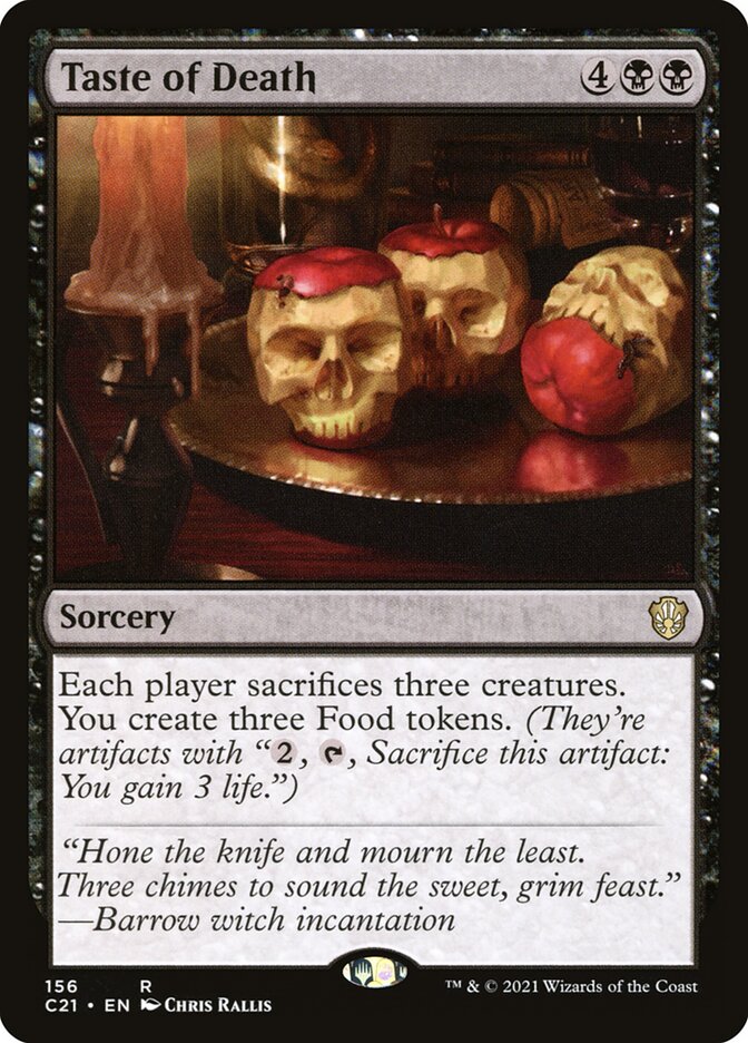 Taste of Death [Commander 2021] | The CG Realm