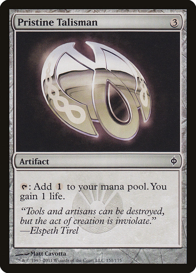 Pristine Talisman [New Phyrexia] | The CG Realm