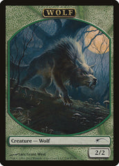 Human // Wolf Double-Sided Token [Friday Night Magic 2012] | The CG Realm