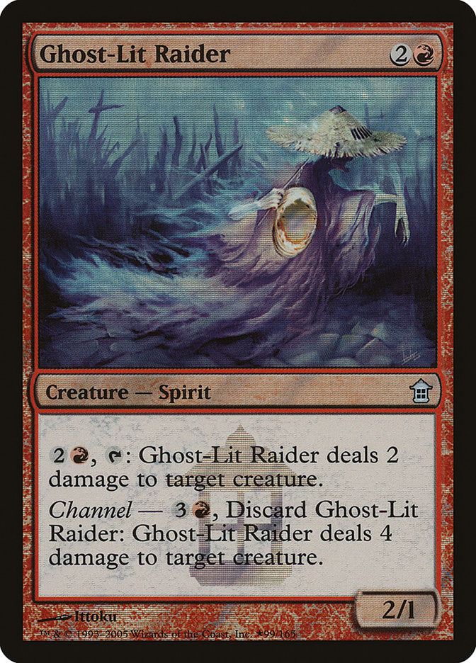 Ghost-Lit Raider [Saviors of Kamigawa Promos] | The CG Realm
