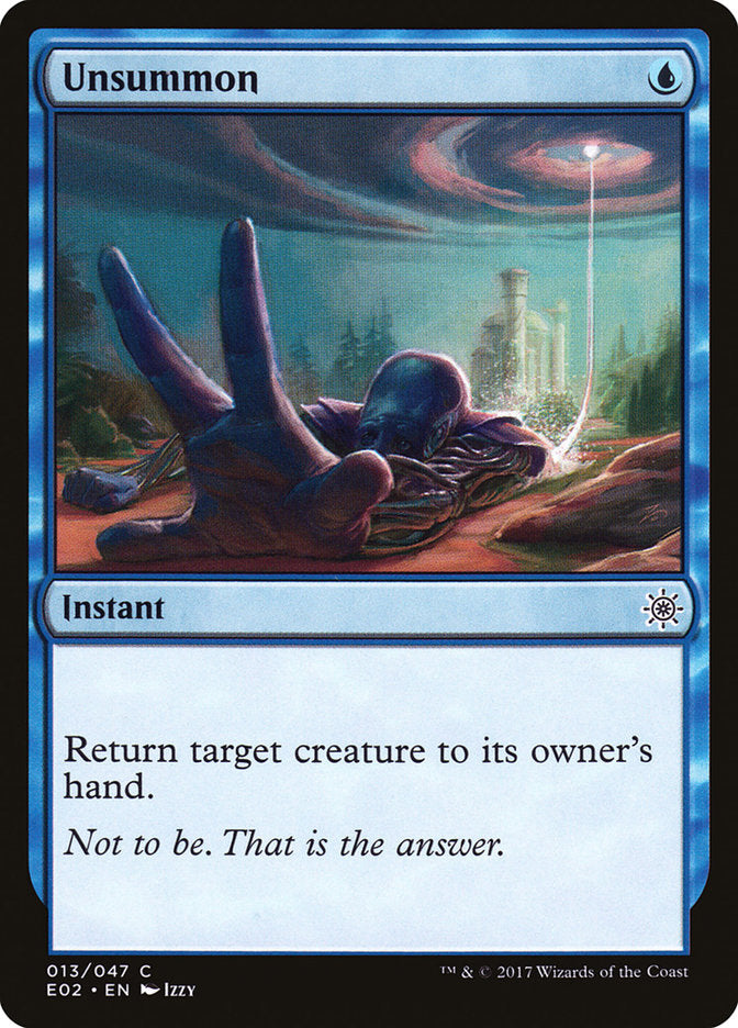 Unsummon [Explorers of Ixalan] | The CG Realm