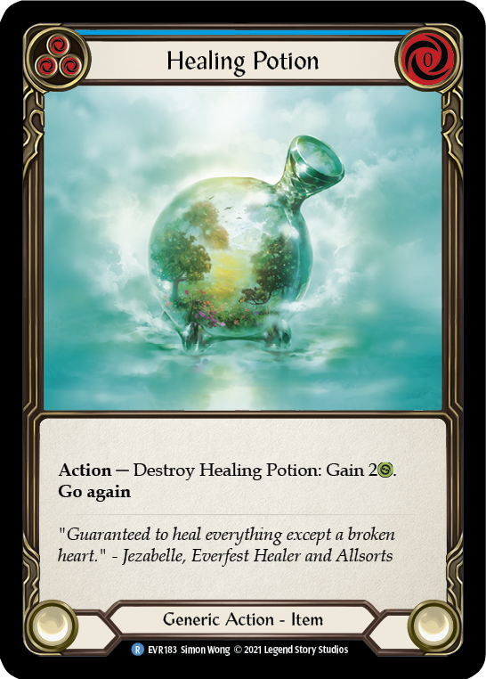Healing Potion [EVR183] (Everfest)  1st Edition Normal | The CG Realm