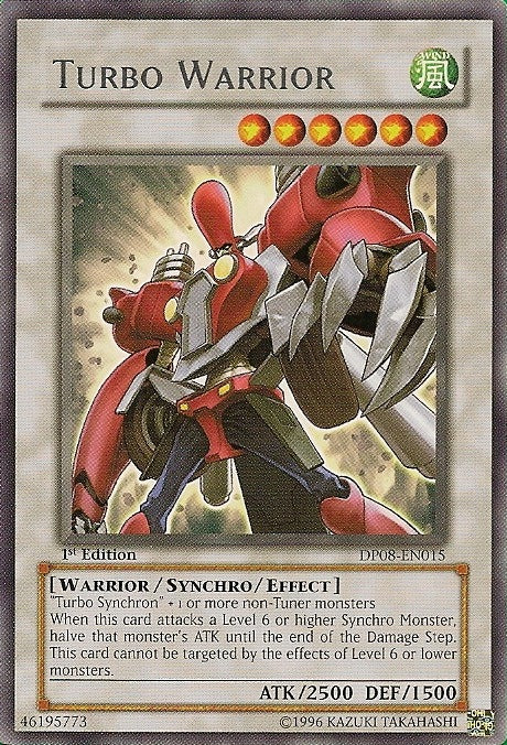 Turbo Warrior [DP08-EN015] Rare | The CG Realm