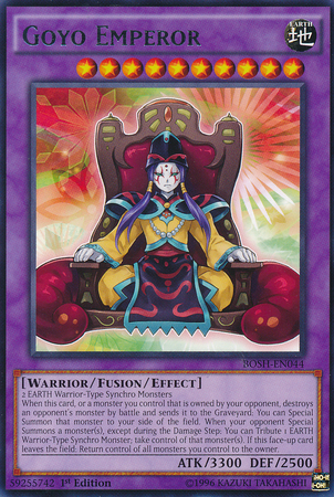 Goyo Emperor [BOSH-EN044] Rare | The CG Realm