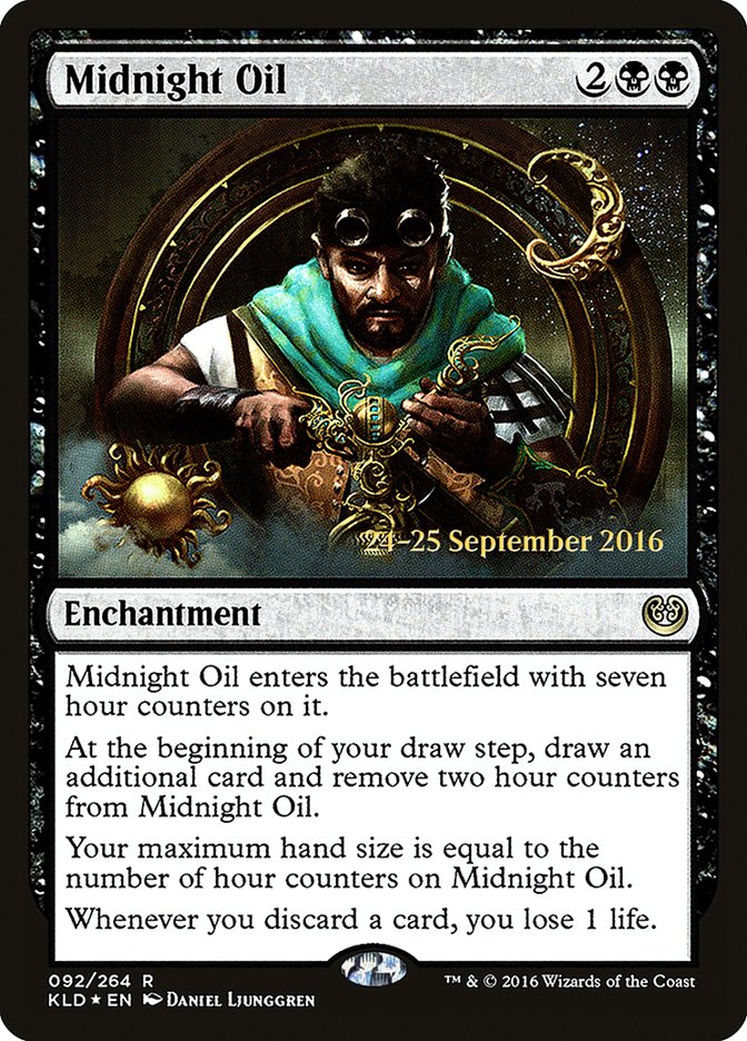 Midnight Oil [Kaladesh Prerelease Promos] | The CG Realm