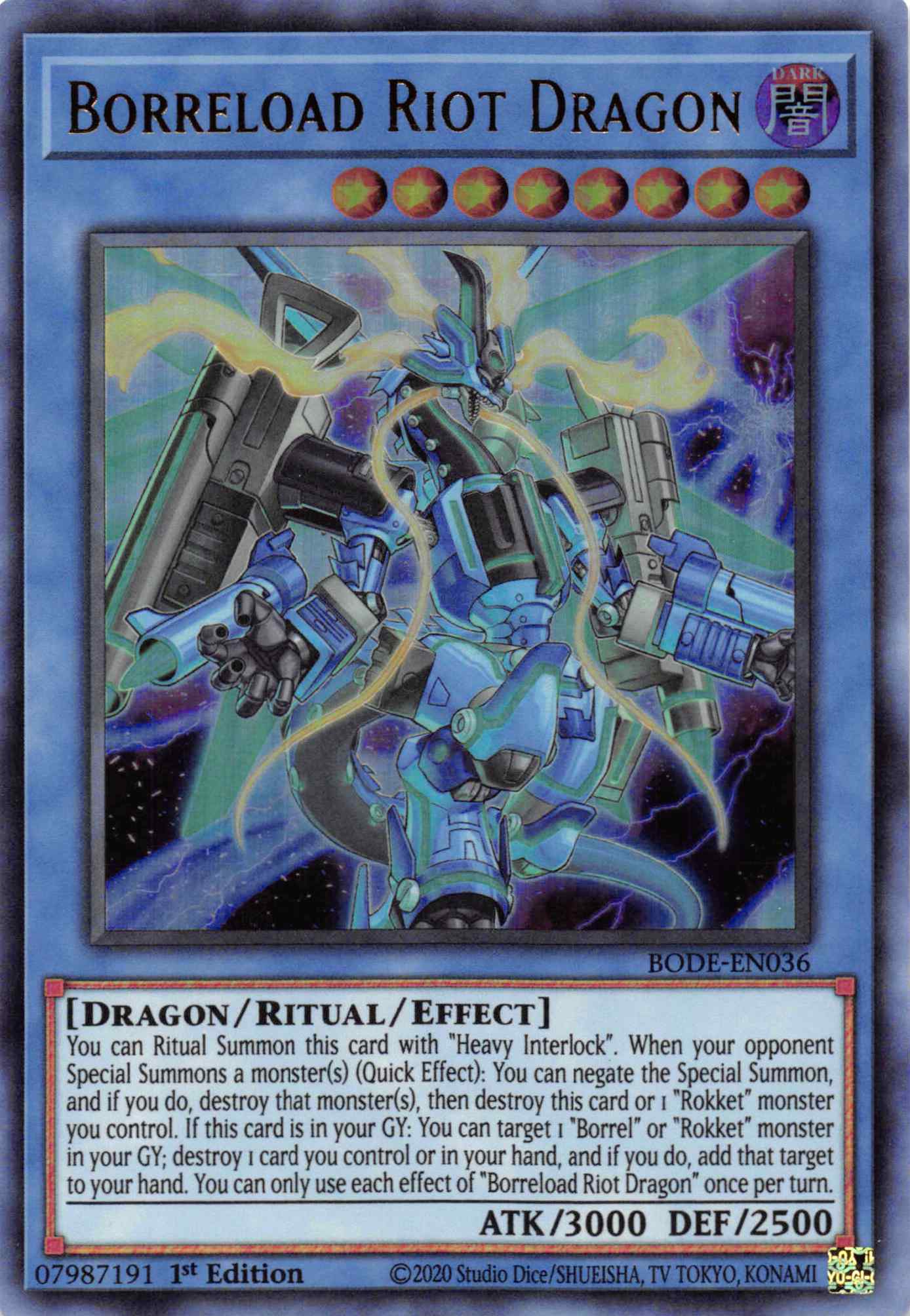 Borreload Riot Dragon [BODE-EN036] Ultra Rare | The CG Realm