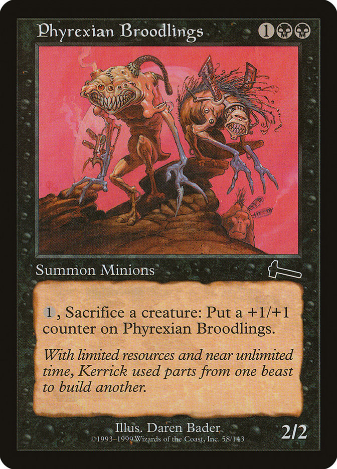 Phyrexian Broodlings [Urza's Legacy] | The CG Realm