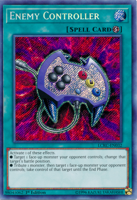 Enemy Controller [LCKC-EN032] Secret Rare | The CG Realm