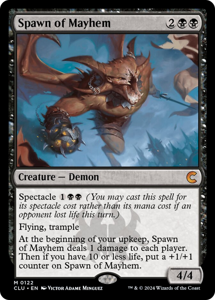 Spawn of Mayhem [Ravnica: Clue Edition] | The CG Realm