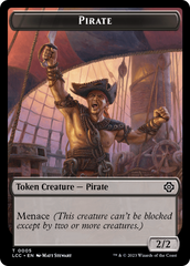 City's Blessing // Pirate (0005) Double-Sided Token [The Lost Caverns of Ixalan Commander Tokens] | The CG Realm