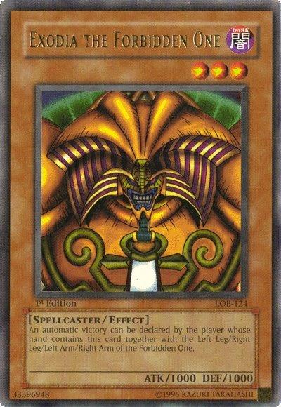 Exodia the Forbidden One [LOB-124] Ultra Rare | The CG Realm