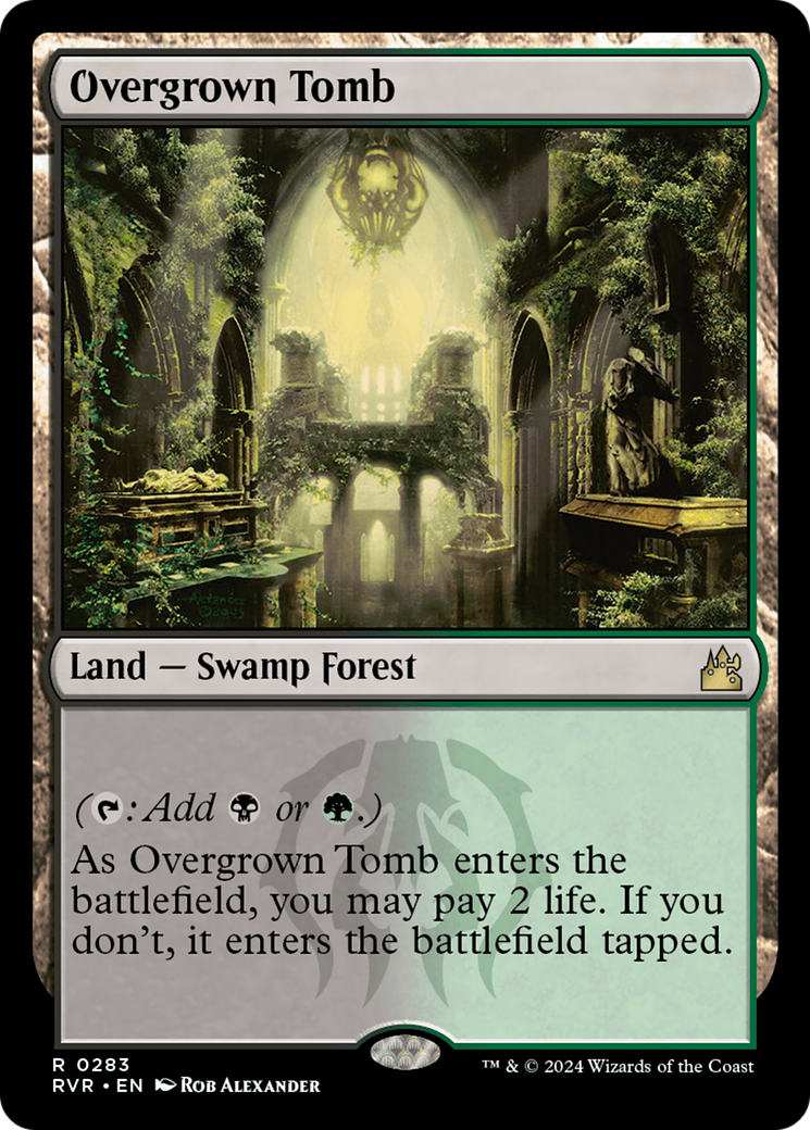 Overgrown Tomb [Ravnica Remastered] | The CG Realm