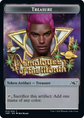 Cat // Treasure (12) Double-Sided Token [Unfinity Tokens] | The CG Realm