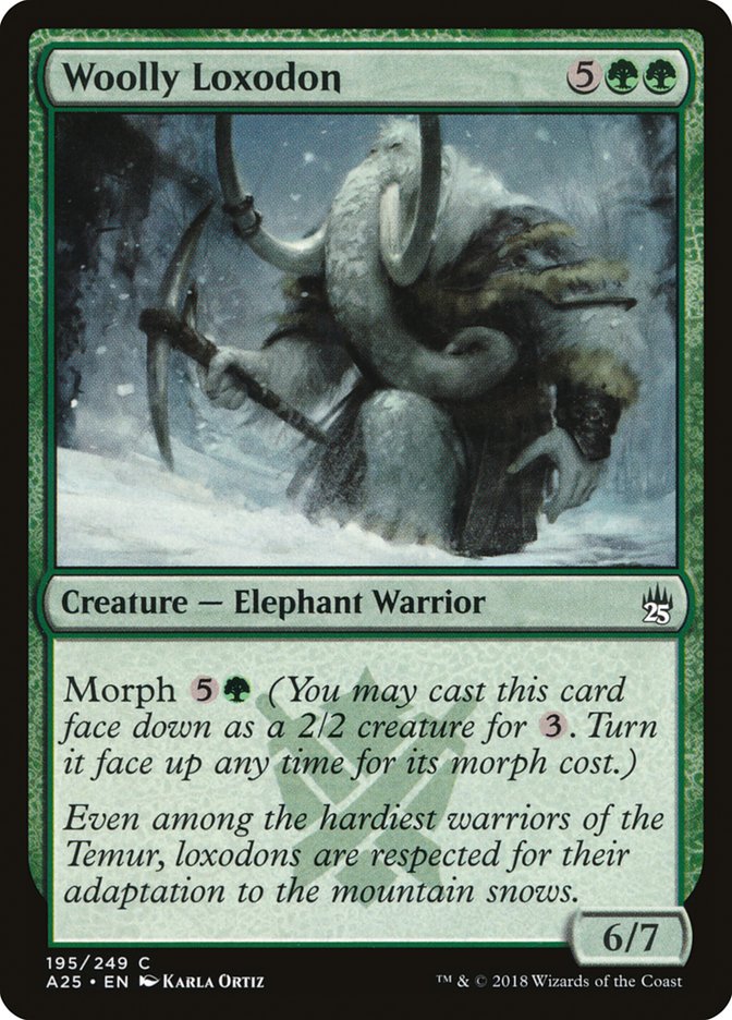 Woolly Loxodon [Masters 25] | The CG Realm