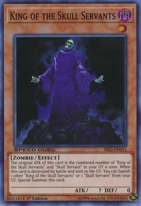 King of the Skull Servants [SBLS-EN031] Super Rare | The CG Realm