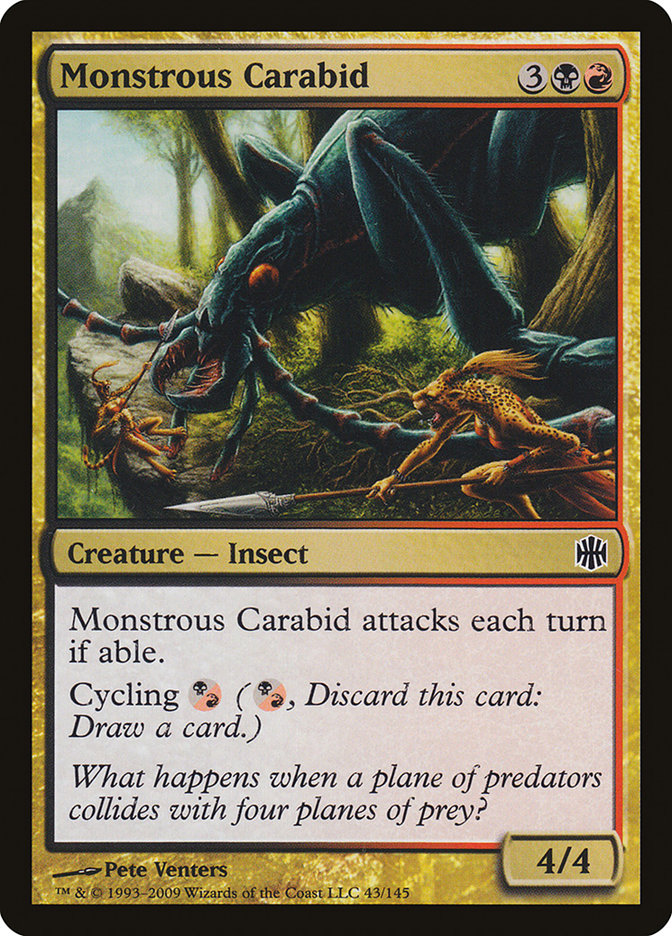 Monstrous Carabid [Alara Reborn] | The CG Realm