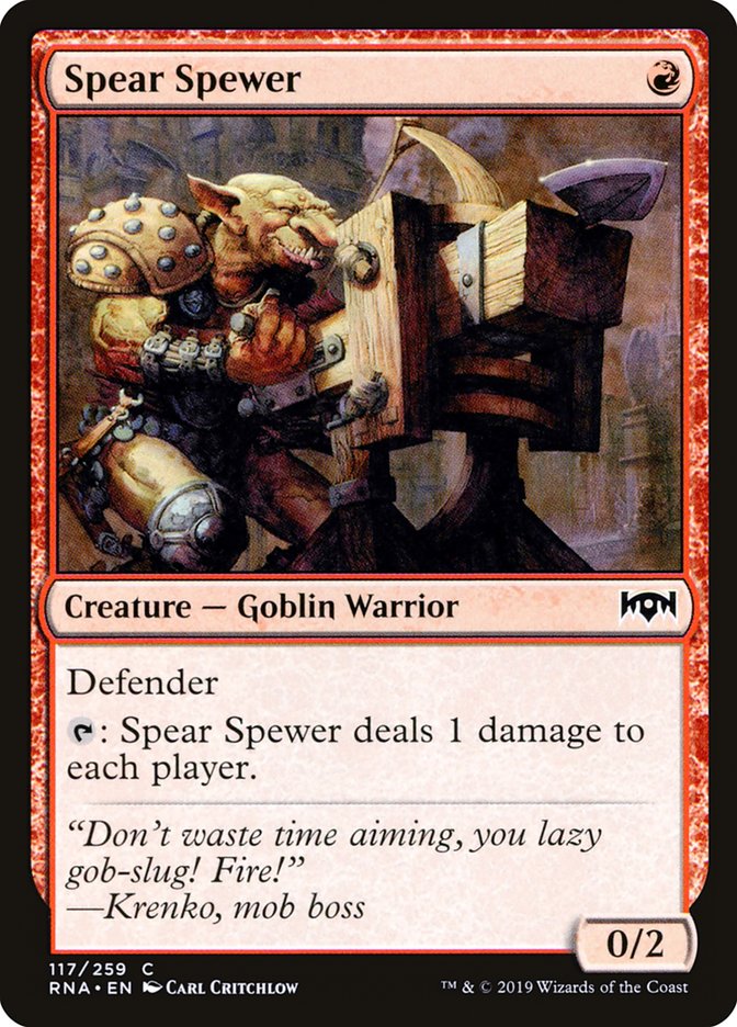 Spear Spewer [Ravnica Allegiance] | The CG Realm