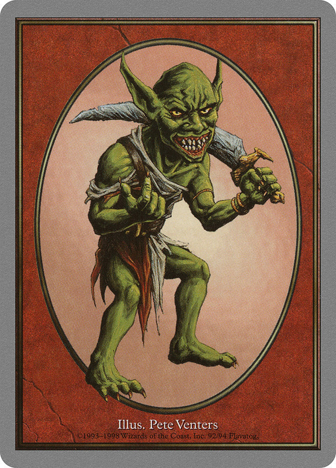 Goblin Token [Unglued Tokens] | The CG Realm