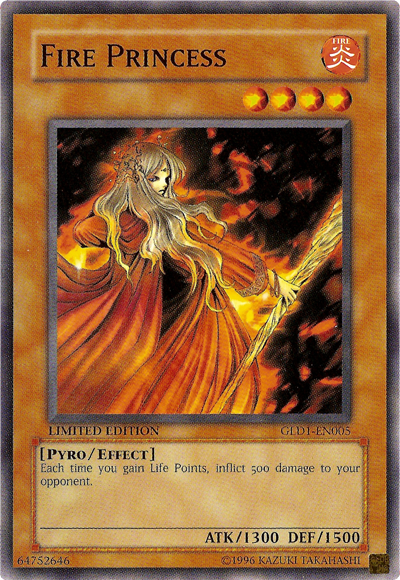 Fire Princess [GLD1-EN005] Common | The CG Realm