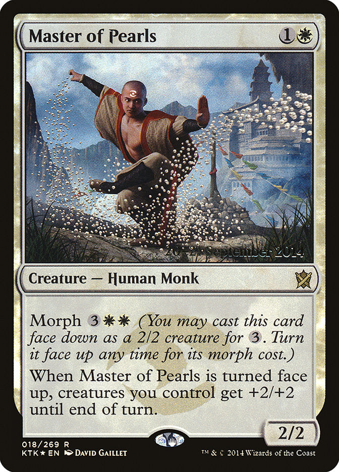 Master of Pearls [Khans of Tarkir Prerelease Promos] | The CG Realm