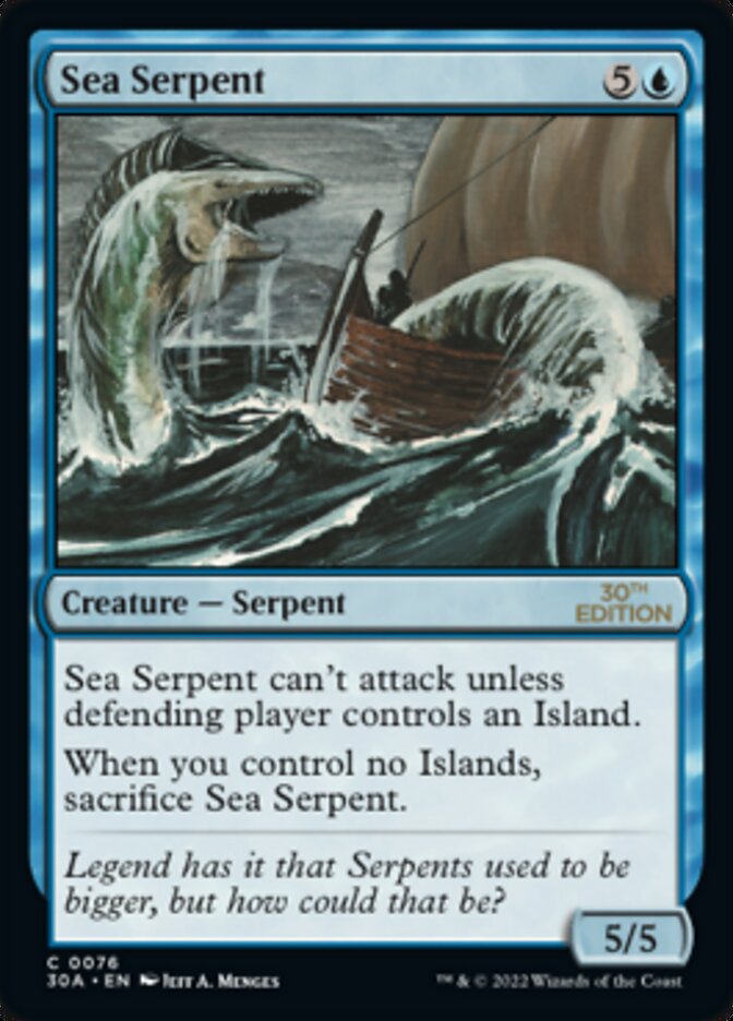 Sea Serpent [30th Anniversary Edition] | The CG Realm