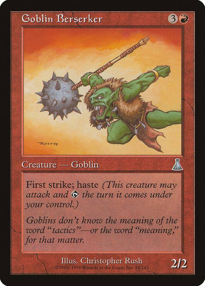 Goblin Berserker [Urza's Destiny] | The CG Realm