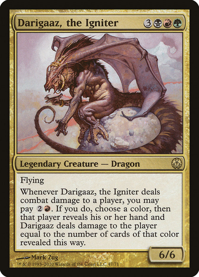 Darigaaz, the Igniter [Duel Decks: Phyrexia vs. the Coalition] | The CG Realm