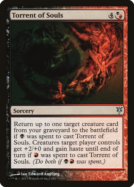 Torrent of Souls (DDK-071) - Duel Decks: Sorin vs. Tibalt