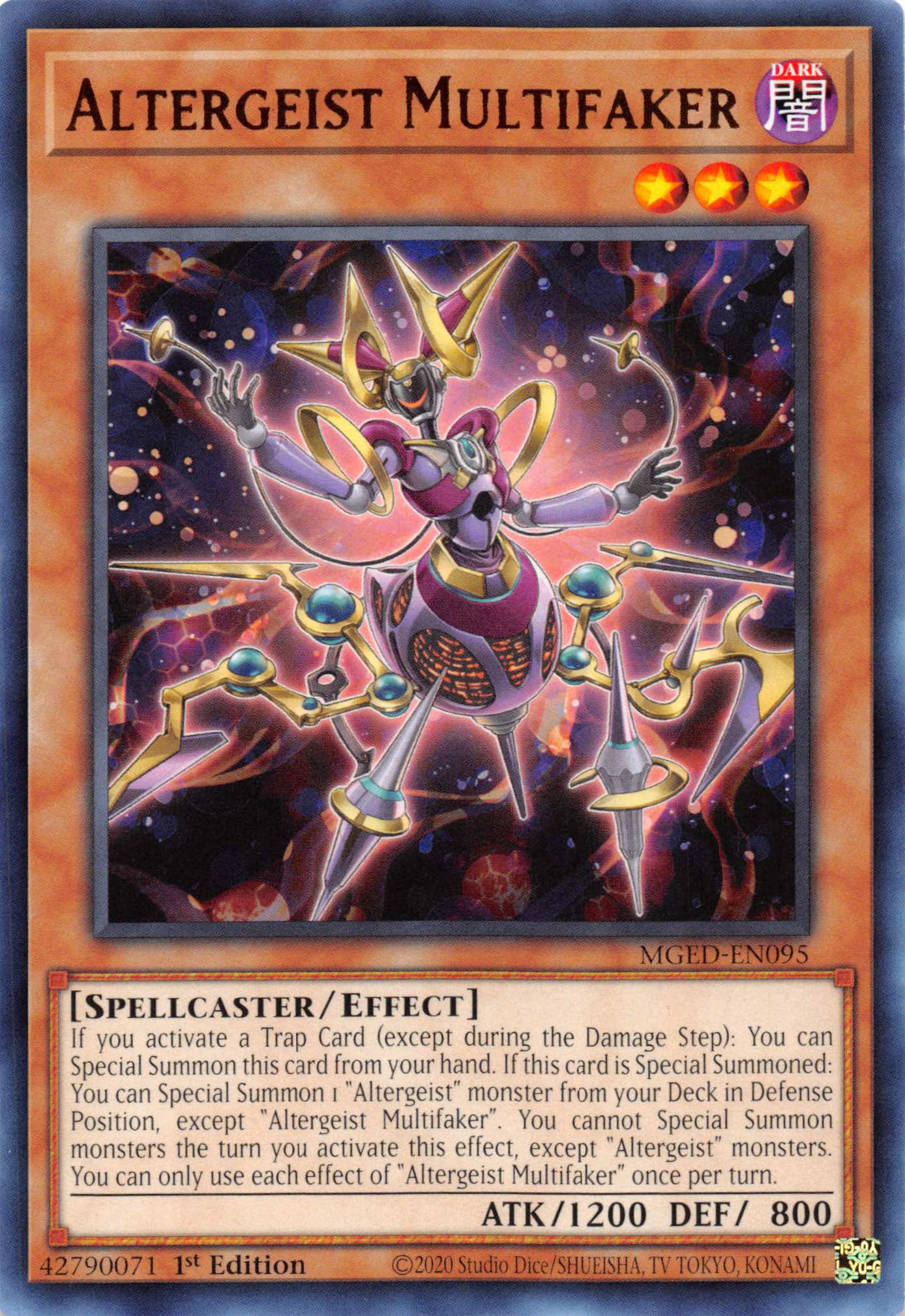 Altergeist Multifaker [MGED-EN095] Rare | The CG Realm