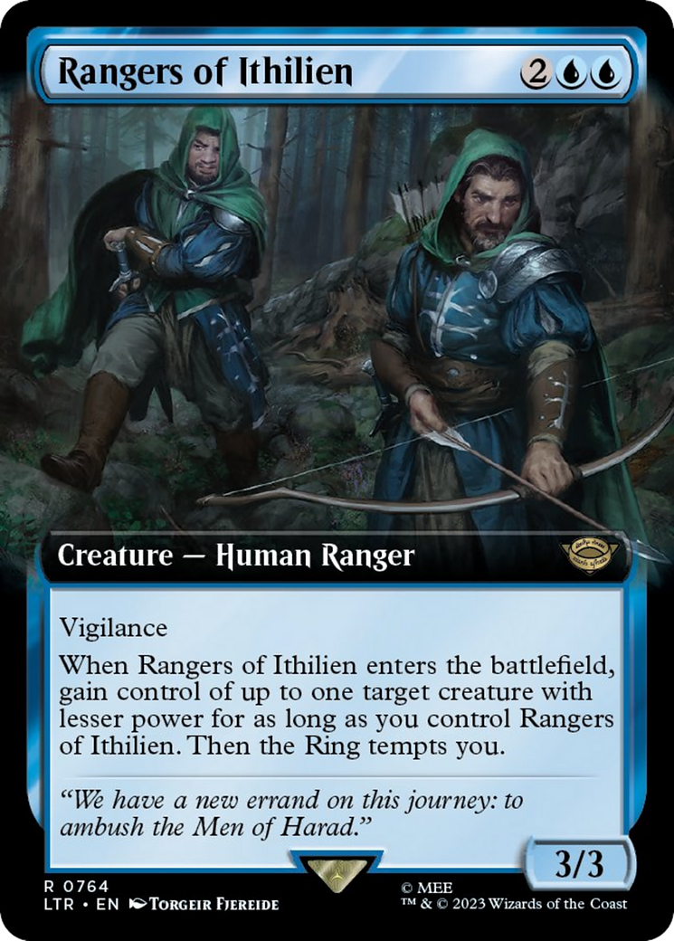 Rangers of Ithilien (Extended Art) (Surge Foil) [The Lord of the Rings: Tales of Middle-Earth] | The CG Realm